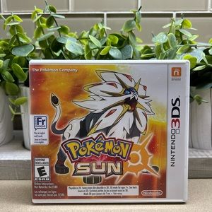Pokémon Sun (Nintendo 3DS, 2016) Complete In Box VGC